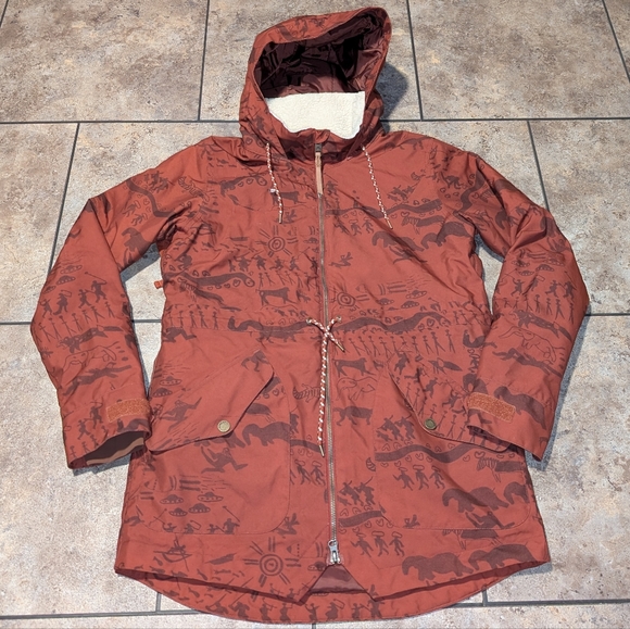 Burton Jackets & Blazers - Burton Prowess Stone Age Snow Board Jacket Ladies Small
